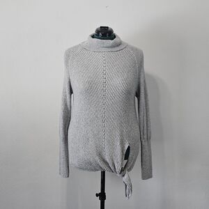 Women's Lauren Conrad Medium Tie-Side Sweater